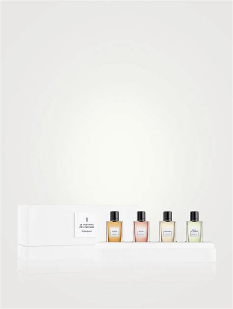 yves saint laurent le vestiaire des parfums discovery set|ysl perfume collection.